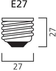 Sylvania Sylvania MiniLynx 20W BL368 E27 čierne svetlo 5410288257068