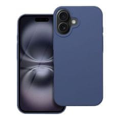 FORCELL Silikónové puzdro SILICONE pre iPhone 16 modré