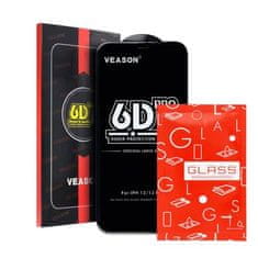 Veason 6D Pro Veason Glass - Ochranné tvrdené sklo pre iPhone 16 Pro - čierne