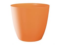 Plastkon Obal na črepník ELLA plastový lesklý d18x16cm