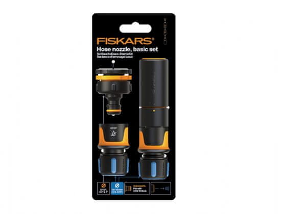 FISKARS Sada Comfort - základná sada koncoviek na hadice