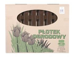 Prosperplast Plôtik GARDEN CLASSIC 35cm x 3,2m hnedý