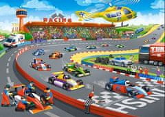 WOWO Puzzle 120 dielikov Formula racing 6+ CASTORLAND