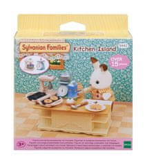 Sylvanian Families Nábytok - kuchynský ostrov s príslušenstvom