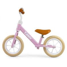 MILLY MALLY Detský balančný bicykel Timmy Pink