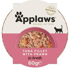 Applaws Cat miska tuniakové filety a krevety 60 g