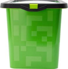 Stor BOX ÚLOŽNÝ S VEKOM MINECRAFT 7L, PLAST