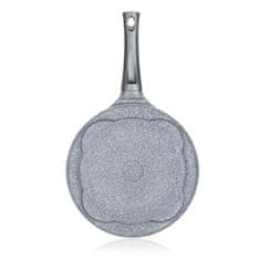 Banquet Panvica na 4 lievance s nepriľnavým povrchom Granite Grey 26 cm