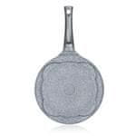 Banquet Panvica na 4 lievance s nepriľnavým povrchom Granite Grey 26 cm