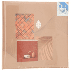 HAMA Fotoalbum SINGO II Terracotta 30x30 cm, 100 strán, lepiaca