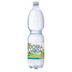 Min. voda Dobrá voda-biele hrozno, neperlivá, 6x1, 5l