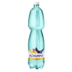 Ochutená voda Korunné-mango, jemne perlivá, 6x1,5l