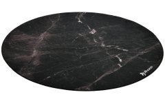 Arozzi Zona Floorpad Black Marble/ ochranná podložka na podlahu/ guľatá 121 cm priemer/ design čierny mramor