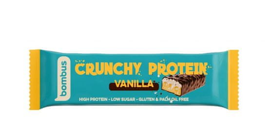 Tyčinka Bombus Crunchy Protein 50g vanilka