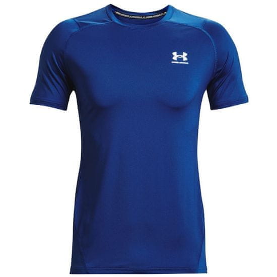 Under Armour Tričko výcvik tmavomodrá Heatgear Armour Fitted Short Sleeve