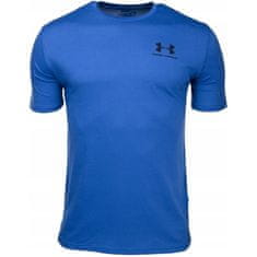 Under Armour Tričko modrá XL Left Chest