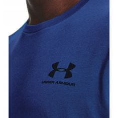 Under Armour Tričko modrá XL Left Chest