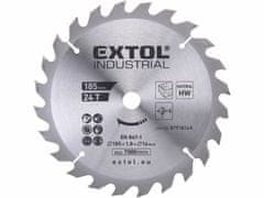 Extol Industrial Kotúč pílový 185x16mmx1,8mm, 24Z, EXTOL INDUSTRIAL