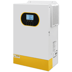 Qoltec Hybridný solárny menič mimo siete 5,5 kVA | 5,5 kW | 100 A | MPPT | LCD | BMS | Sinus