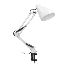 Orno Kancelárska stolná lampa skrutkovacia ORNO VIRONE DIAN DL-13/W 60W, biela 