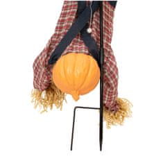 Europalms Halloween Strašiak Tom s tekvicovou hlavou, 153cm