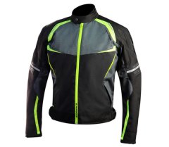 bunda Thron Tech-Air black/grey/fluo veľ. L