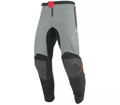 NAZRAN Nohavice na moto silver grey/anthra/black/red M