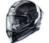 Helma na moto Drift Evo Carbon Sonic anthracite/white vel. L