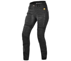 TRILOBITE Dámske kevlarové rifle na moto Parado slim fit long black level 2 veľ. 32