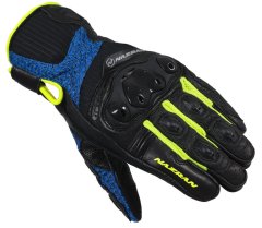 NAZRAN Rukavice na moto Circuit Air 2.0 black/blue/fluo vel. XL