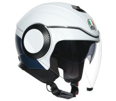 AGV Helma na moto ORBYT E2205 MULTI MATT LIGHT GREY/EBONY/WH vel. M