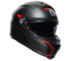 AGV Helma na moto TOURMODULAR MULTI MPLK FREQUENCY MATT GUNMETAL/RED vel. M