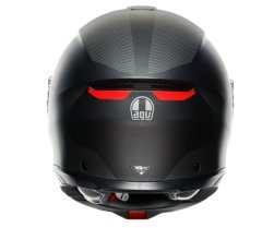 AGV Helma na moto TOURMODULAR MULTI MPLK FREQUENCY MATT GUNMETAL/RED vel. M