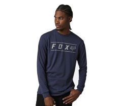 FOX Tričko Pinnacle Ls Tech Tee Heather Deep Cobalt vel. S