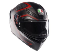 AGV K1 S E2206 SLING MATT BLACK/RED vel. L