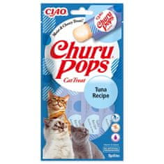 Inaba Pochúťka Churu Pops tuniak 4x15g