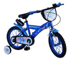 Volare Disney Stitch detský bicykel pre chlapcov - 14 palcov - Modrá - Dve ručné brzdy