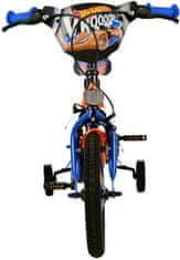 Volare Hot Wheels detský bicykel pre chlapcov - 14 palcov - Čierna - Dve ručné brzdy