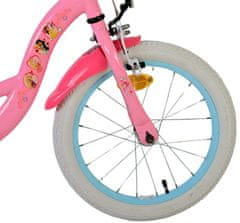 Volare Disney Princess detský bicykel pre dievčatá - 16 palcov - Ružová