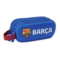 Safta Dvojitý penál BARCELONA FC 3D blue