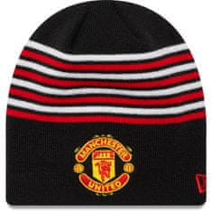 New Era Čepice MANCHESTER UNITED Stripe Black Beanie