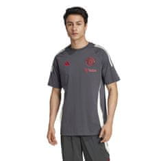 Adidas Tričko MANCHESTER UNITED Tee carbon Velikost: S