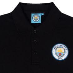 Fan-shop Polo MANCHESTER CITY Crest black Velikost: XXL