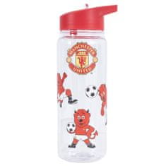 FAN SHOP SLOVAKIA Detská fľaša Manchester United FC so slamkou, 600 ml