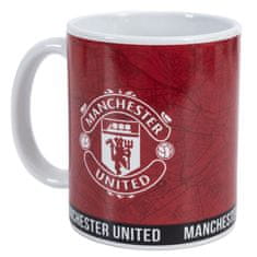 FAN SHOP SLOVAKIA Hrnček Manchester United FC, červený, 315 ml