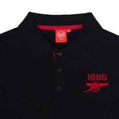 Fan-shop Polo ARSENAL FC Contrast black Velikost: S