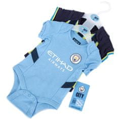 Fan-shop 2pack body MANCHESTER CITY 24/25 Shirt Dětská: 0/3 měsíce