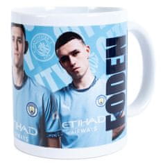 FAN SHOP SLOVAKIA Hrnček Manchester City FC, Phil Foden, 315 ml