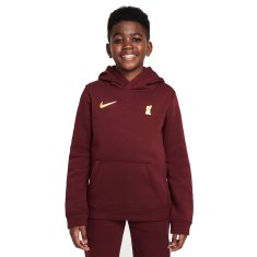 Nike Dětská mikina LIVERPOOL FC Club bordo Dětská: 164