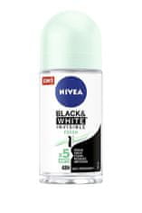 Nivea Guľôčkový antiperspirant Invisible Fresh Black & White 48H (Anti-perspirant) 50 ml